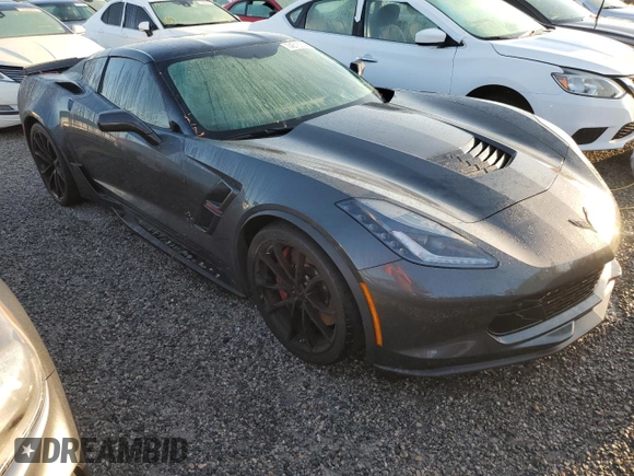2018 Chevrolet Corvette Grand Sport 2LT with VIN 1G1YX2D7XJ5103876, listed as a Copart auction lot 74516304 with 0 mi miles and Non Repairable. Bid and sale history available at carsss.com. Image 4.