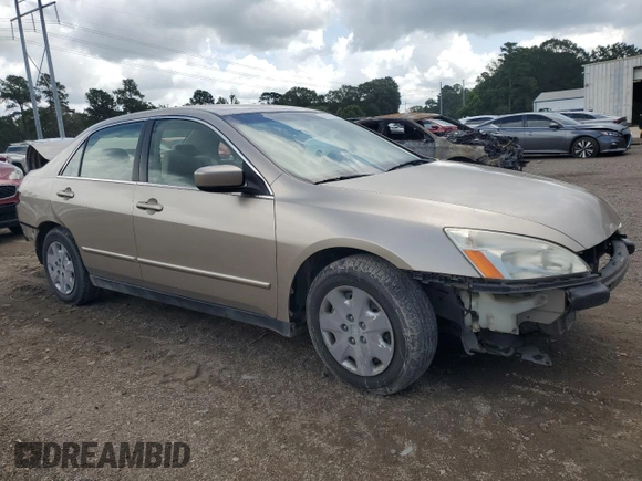 2003 Honda Accord LX with VIN JHMCM56393C057959, listed as a Copart auction lot 63533025 with 96,232 mi miles and Salvage title. Bid and sale history available at DreamBid. Image 4.
