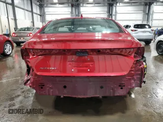 2023 Honda Accord LX with VIN 1HGCY1F25PA030752, listed as a Copart auction lot 47748475 with 20,885 mi miles and Salvage Title. Bid and sale history available at DreamBid. Image 6.