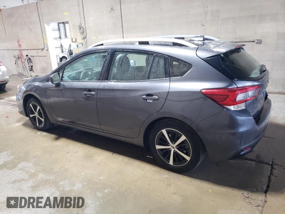 2023 Subaru Impreza Premium with VIN 4S3GTAV68P3700429, listed as a Copart auction lot 53397865 with 14,551 mi miles and Salvage title. Bid and sale history available at DreamBid. Image 2.