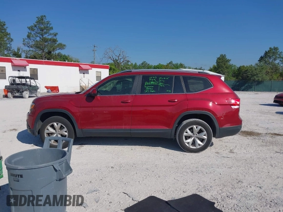2018 Volkswagen Atlas SE with VIN 1V2DR2CA5JC521950, listed as a IAAI auction lot 42057467 with 99,750 mi miles and . Bid and sale history available at DreamBid. Image 14.