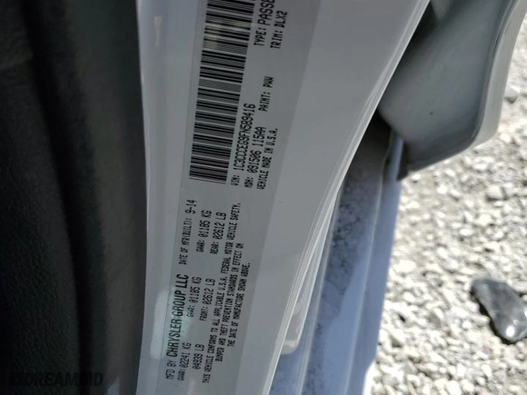 2015 Chrysler 200 C with VIN 1C3CCCEG9FN589416, listed as a Copart auction lot 49173945 with 127,461 mi miles and Salvage Title. Bid and sale history available at carsss.com. Image 12.