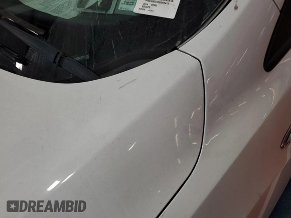 2014 Ford Escape SE with VIN 1FMCU9GX6EUD66419, listed as a IAAI auction lot 42135904 with 62,997 mi miles and . Bid and sale history available at carsss.com. Image 1.