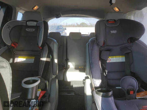 2019 Honda Odyssey Touring with VIN 5FNRL6H85KB022527, listed as a Copart auction lot 43851485 with 104,332 mi miles and Salvage Title. Bid and sale history available at carsss.com. Image 10.