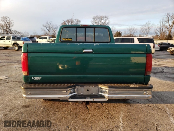 1996 Ford F-150 with VIN 1FTEX14N8TKA40042, listed as a Copart auction lot 88220235 with 190,784 mi miles and Salvage Title. Bid and sale history available at carsss.com. Image 6.