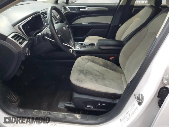 2019 Ford Fusion SE with VIN 3FA6P0HD9KR160433, listed as a Copart auction lot 52127725 with 160,025 mi miles and Clean Title. Bid and sale history available at carsss.com. Image 7.