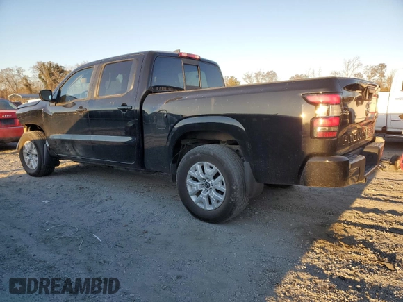 2022 Nissan Frontier SV with VIN 1N6ED1FK4NN694871, listed as a Copart auction lot 83315264 with 47,143 mi miles and Salvage Title. Bid and sale history available at carsss.com. Image 2.