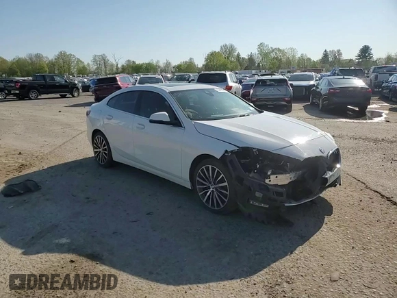 2020 BMW 2 Series 228i xDrive with VIN WBA73AK09L7F65240, listed as a Copart auction lot 55492085 with 68,606 mi miles and Salvage title. Bid and sale history available at DreamBid. Image 14.