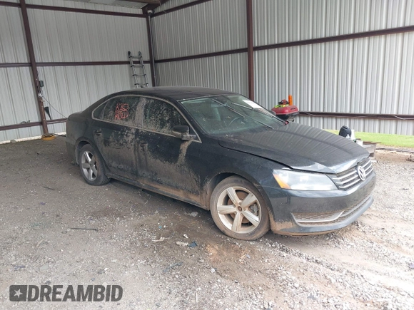 2013 Volkswagen Passat SE with VIN 1VWBH7A38DC028231, listed as a IAAI auction lot 42629167 with Not provided miles and . Bid and sale history available at DreamBid. Image 1.