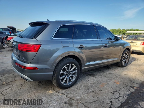 2017 Audi Q7 Premium Plus with VIN WA1LAAF76HD017243, listed as a Copart auction lot 61845915 with 140,865 mi miles and Clean title. Bid and sale history available at DreamBid. Image 3.