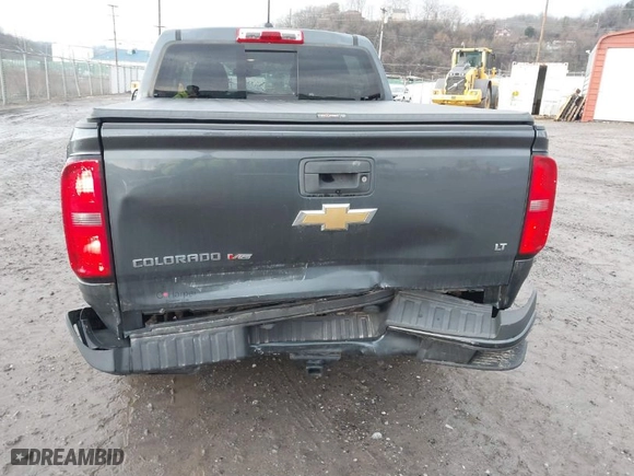 2017 Chevrolet Colorado 4WD LT with VIN 1GCGTCEN9H1209853, listed as a IAAI auction lot 41672171 with 106,715 mi miles. Bid and sale history available at carsss.com. Image 6.