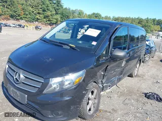 2018 Mercedes-Benz Metris Passenger Van with VIN WD4PG2EE7J3411735, listed as a IAAI auction lot 40435364 with 58,676 mi miles. Bid and sale history available at carsss.com. Image 2.