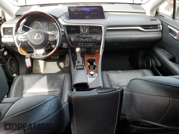 2018 Lexus RX with VIN JTJDZKCA5J2003907, listed as a Copart auction lot 50665245 with 89,602 mi miles and Salvage Title. Bid and sale history available at carsss.com. Image 8.