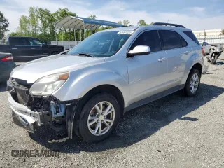 2017 Chevrolet Equinox LT with VIN 2GNALCEK4H1567536, listed as a Copart auction lot 53861805 with 160,885 mi miles and Salvage Title. Bid and sale history available at DreamBid. Image 1.
