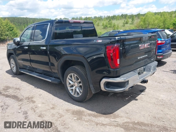 2022 GMC Sierra 1500 SLT with VIN 3GTU9DED5NG118655, listed as a IAAI auction lot 42183803 with 92,881 mi miles and . Bid and sale history available at DreamBid. Image 3.