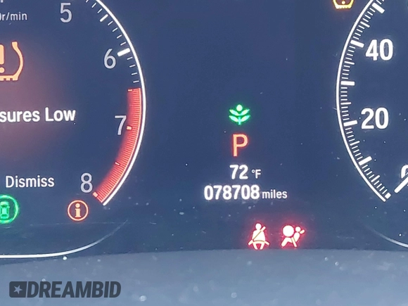 2019 Honda Accord Sport with VIN 1HGCV1F31KA082048, listed as a IAAI auction lot 41986189 with 78,708 mi miles and . Bid and sale history available at DreamBid. Image 15.