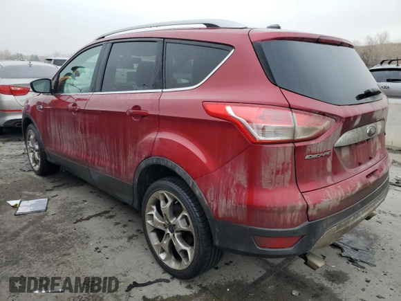 2015 Ford Escape Titanium with VIN 1FMCU9J99FUB25482, listed as a Copart auction lot 43630915 with 150,943 mi miles and Salvage Title. Bid and sale history available at DreamBid. Image 2.