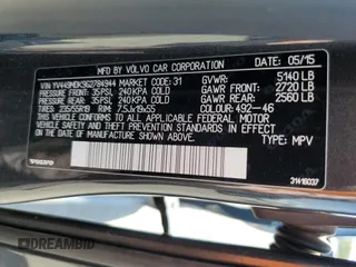 2016 Volvo XC60 T6 Drive-E z VIN YV449MDK9G2784944, wystawiony jako Copart lot #57964524 z przebiegiem 76 139 mil mil oraz Szkoda całkowita • Salvage title. Historia ofert i sprzedaży dostępna na DreamBid. Obrazek 12.