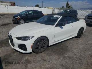 2021 BMW 4 Series 430i with VIN WBA23AT01MCG84238, listed as a Copart auction lot 74778104 with 15,179 mi miles and Salvage title. Bid and sale history available at DreamBid. Image 1.