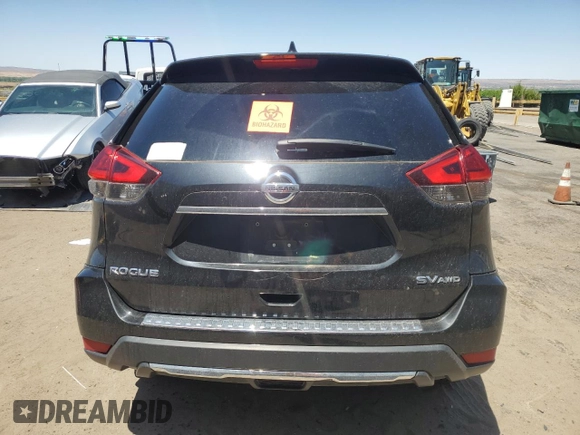 2017 Nissan Rogue S with VIN 5N1AT2MM5HC774481, listed as a Copart auction lot 57616045 with 173,269 mi miles and Salvage title. Bid and sale history available at DreamBid. Image 6.