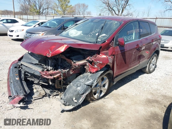 2015 Ford Escape SE with VIN 1FMCU0G71FUC87446, listed as a IAAI auction lot 41814589 with 137,051 mi miles. Bid and sale history available at carsss.com. Image 17.