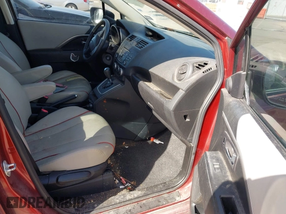 2012 Mazda Mazda5 Grand Touring with VIN JM1CW2DL1C0132281, listed as a IAAI auction lot 41698161 with 121,179 mi miles. Bid and sale history available at carsss.com. Image 5.