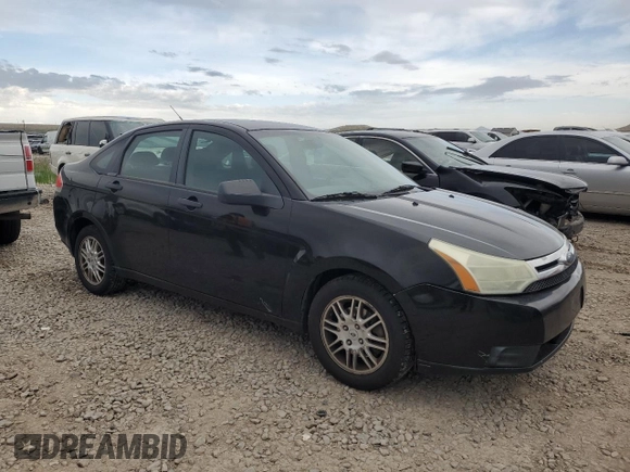 2010 Ford Focus SE with VIN 1FAHP3FN4AW217722, listed as a Copart auction lot 54393865 with 229,688 mi miles and Salvage Title. Bid and sale history available at DreamBid. Image 4.
