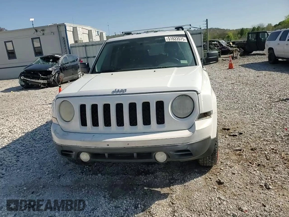 2014 Jeep Patriot Sport with VIN 1C4NJRBB7ED728808, listed as a Copart auction lot 51822075 with 187,771 mi miles and Salvage Title. Bid and sale history available at DreamBid. Image 11.
