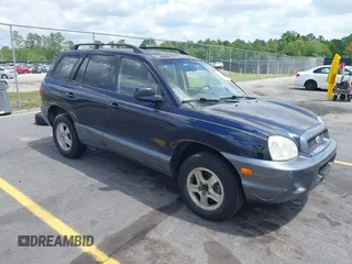 2004 Hyundai Santa Fe GLS with VIN KM8SC73D74U608244, listed as a IAAI auction lot 42142464 with 138,537 mi miles. Bid and sale history available at carsss.com. Image 1.