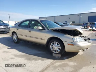 2001 Mercury Sable LS with VIN 1MEHM55S21A630725, listed as a Copart auction lot 88685815 with 121,220 mi miles and Salvage Title. Bid and sale history available at DreamBid. Image 4.