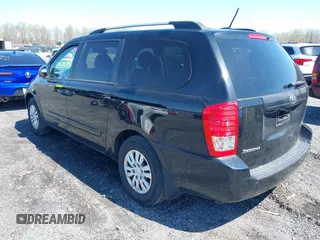 2014 Kia Sedona LX with VIN KNDMG4C71E6579260, listed as a IAAI auction lot 41985403 with 93,523 mi miles. Bid and sale history available at carsss.com. Image 3.