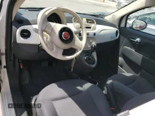 2015 FIAT 500 Pop with VIN 3C3CFFAR1FT501474, listed as a Copart auction lot 56697355 with 123,015 mi miles and Salvage title. Bid and sale history available at DreamBid. Image 8.