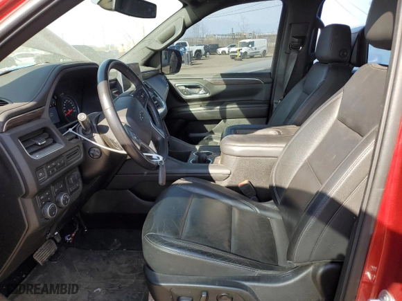 2021 Chevrolet Suburban Z71 with VIN 1GNSKDKD4MR208675, listed as a Copart auction lot 86698374 with 109,560 mi miles and Clean Title. Bid and sale history available at carsss.com. Image 7.