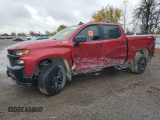 2022 Chevrolet Silverado 1500 Custom Trail Boss with VIN 1GCPYCEK1NZ237683, listed as a Copart auction lot 73223253 with Not Provided miles and . Bid and sale history available at DreamBid. Image 1.