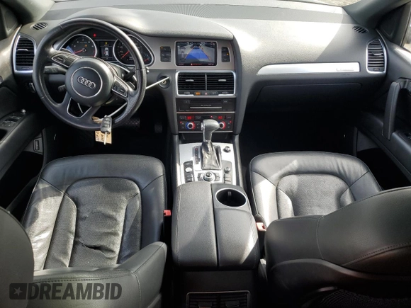 2014 Audi Q7 3.0T S line Prestige with VIN WA1DGAFE7ED010492, listed as a Copart auction lot 53492105 with 144,974 mi miles and Salvage Title. Bid and sale history available at carsss.com. Image 8.
