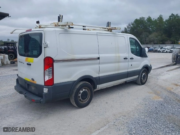2016 Ford Transit Cargo Van with VIN 1FTYE1YMXGKB48964, listed as a IAAI auction lot 41227860 with 1 mi miles. Bid and sale history available at carsss.com. Image 4.