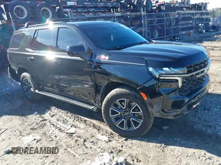 2021 Chevrolet Tahoe Z71 with VIN 1GNSKPKD4MR486901, listed as a IAAI auction lot 41232541 with 84,490 mi miles and . Bid and sale history available at DreamBid. Image 1.