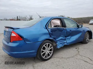 2012 Ford Fusion SEL with VIN 3FAHP0JA5CR203871, listed as a Copart auction lot 51233315 with 217,998 mi miles and Salvage Title. Bid and sale history available at carsss.com. Image 3.