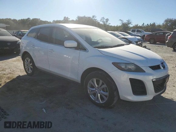 2011 Mazda CX-7 S Touring with VIN JM3ER4CL6B0370730, listed as a Copart auction lot 82082944 with Not Provided miles and Salvage Title. Bid and sale history available at carsss.com. Image 4.