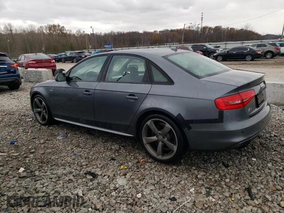 2014 Audi A4 Premium Plus with VIN WAUEFAFL0EN022048, listed as a Copart auction lot 81223024 with 85,482 mi miles and Salvage Title. Bid and sale history available at carsss.com. Image 2.