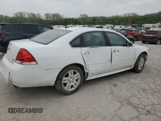 2014 Chevrolet Impala LT with VIN 2G1WB5E30E1142857, listed as a Copart auction lot 52650575 with 230,412 mi miles and Salvage Title. Bid and sale history available at DreamBid. Image 3.