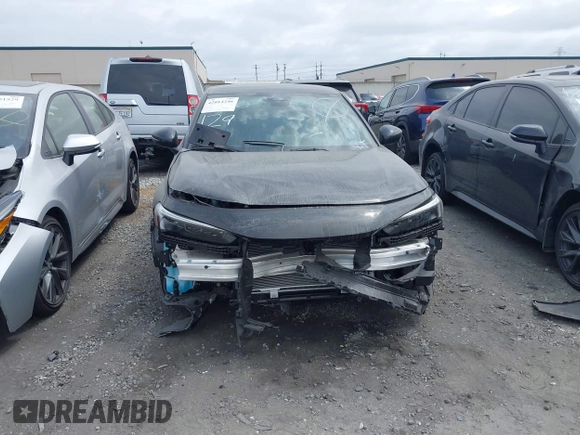 2025 Honda Civic Sport with VIN 2HGFE2F56SH570871, listed as a IAAI auction lot 42014246 with 1,255 mi miles and . Bid and sale history available at DreamBid. Image 13.