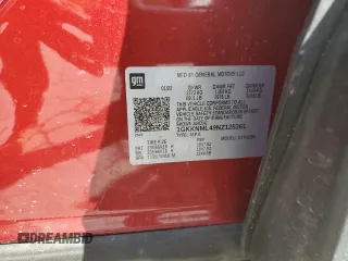 2022 GMC Acadia SLT with VIN 1GKKNML49NZ125361, listed as a Copart auction lot 57351185 with 36,140 mi miles and Salvage title. Bid and sale history available at DreamBid. Image 13.