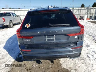 2024 Volvo XC60 Recharge Plug-In Hybrid Ultimate Dark Theme with VIN YV4H60DMXR1918017, listed as a Copart auction lot 87790825 with 5,123 mi miles and Salvage Title. Bid and sale history available at carsss.com. Image 6.