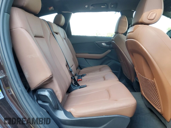 2021 Audi Q7 Premium Plus with VIN WA1LJAF73MD015377, listed as a Copart auction lot 57135695 with 58,432 mi miles and Salvage title. Bid and sale history available at DreamBid. Image 11.