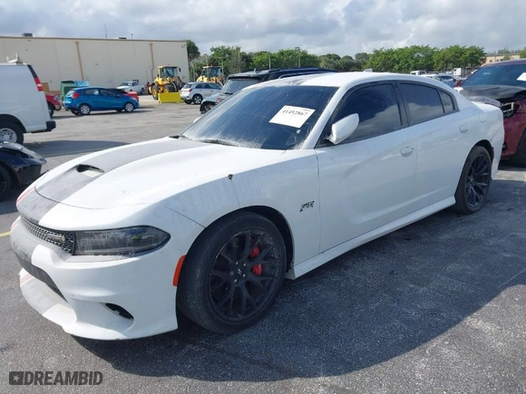 2018 Dodge Charger R/T Scat Pack with VIN 2C3CDXGJ1JH134963, listed as a IAAI auction lot 41492867 with NaN miles. Bid and sale history available at carsss.com. Image 2.