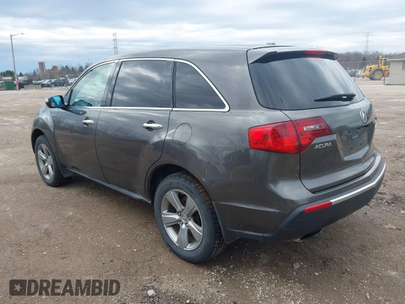 2011 Acura MDX with VIN 2HNYD2H26BH547873, listed as a IAAI auction lot 42061470 with 179,997 mi miles. Bid and sale history available at carsss.com. Image 3.