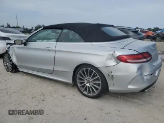 2021 Mercedes-Benz C 300 with VIN W1KWK8DB3MG071193, listed as a Copart auction lot 50141655 with 15,197 mi miles and Non Repairable. Bid and sale history available at DreamBid. Image 2.