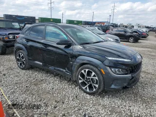 2022 Hyundai Kona Limited with VIN KM8K5CA32NU844461, listed as a Copart auction lot 52772795 with 18,251 mi miles and Salvage Title. Bid and sale history available at DreamBid. Image 4.