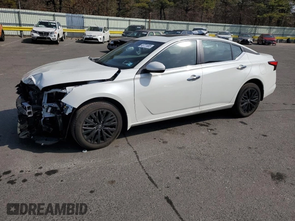 2025 Nissan Altima SV with VIN 1N4BL4DW1SN336595, listed as a Copart auction lot 48721885 with 1,456 mi miles and Salvage Title. Bid and sale history available at DreamBid. Image 1.